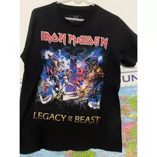 Iron Maiden Oficial Tour 2019 Raro 100% Original .