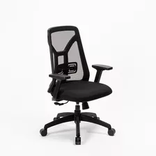 Silla De Escritorio Ejecutiva Tokio Base Ergonómica Negra 