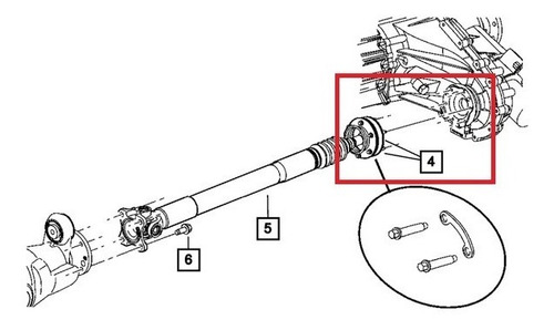  Balero Cardan Homocintico Jeep Grand Cherokee 4x4 05-2010 Foto 3