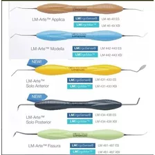 Kit Espatulas Dentales Para Composite 5 Unid Simil Lmarte