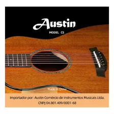 Encordoamento Cordas Para Violão Aço - Kauthon Austin