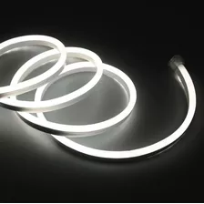 Mangueira Led Neon 7m + Tomada De Alimentação Luz Branco-frio 110v