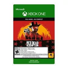 Red Dead Redemption 2 - Código De 25 Dígitos - Xbox