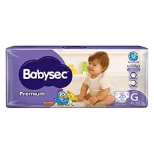 Fralda Babysec Galinha Pintadinha Premium G 26 Unids