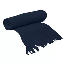 Bufanda De Polar Anti-peeling Azul