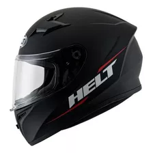 Capacete Para Moto Integral Helt Street Street Polar Preto