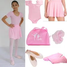 Roupa De Ballet Ballet Com Bolsa Linda