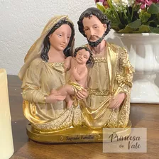 Sagrada Família Busto Gesso E Pó Mármore Perfeita Grande