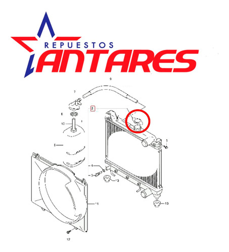 Tapa Radiador 16 Lbs 1.1kg Para Suzuki Kizashi 2010 2016  Foto 5