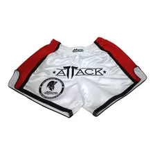 Shorts Muay Thai Attack Red P - M - G