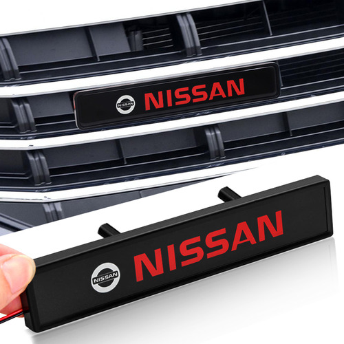 Emblema Nissan Con Luz Led Para Parrilla Foto 2