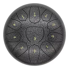 Bandeja De Tambor Steel Tongue Drum Notes De Acero De 11 Pul