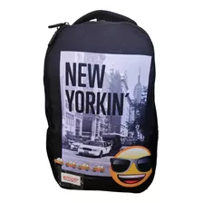 Mochila Emoji Porta Tablet, Escolar Juvenil