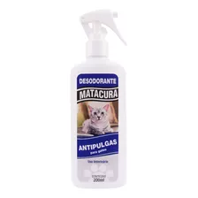 Spray Desodorante Anti-pulgas Para Gatos Matacura 200ml