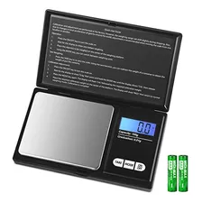 Báscula Científica Digital, Báscula De Bolsillo De 3.53 Oz, 