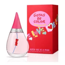 Perfume Agatha Ruiz De La Prada Gotas De Color Love Febo Volumen De La Unidad 100 Ml