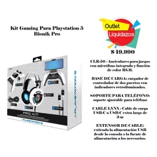 Kit Gaming Para Playstation 5 Bionik Pro