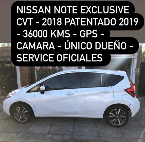 Nissan Note 2018 1.6 Exclusive 110cv Cvt