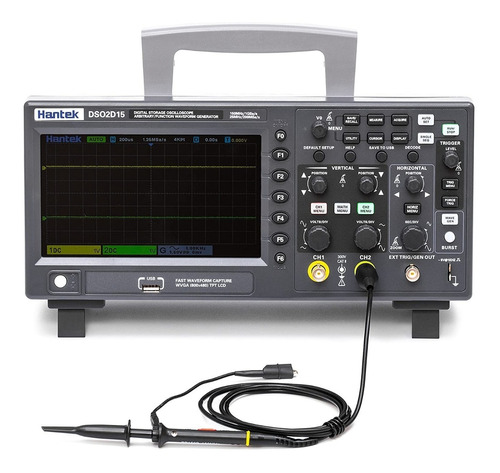 Osciloscopio - Hantek Dso2d15 150 Mhz Con Generador De Ondas
