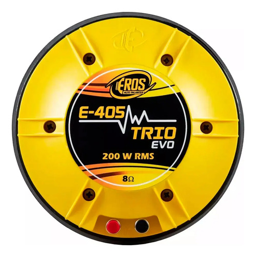 Driver E405 Trio Evo 200wrms 8ohms Fenólico Preto Ou Amarelo
