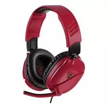 Audífonos Sony Ps4 Turtle Beach Recon 70 Wired Chat Rojo