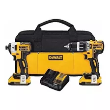 Taladro Atornillador C/ Percutor Dewalt 3 Vel Xr 20v Combo