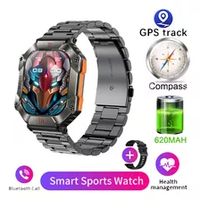 Militar Reloj Inteligente For Hombre Gps Smartwatch Brújula