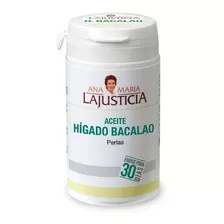 Aceite De Higado De Bacalao Ana Maria Lajusticia X 90 Cap Sabor Sin Sabor