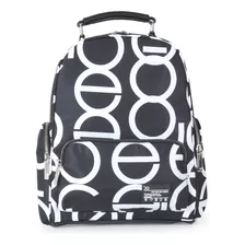 Mochila Para Mujer Cloe Nylon Monograma Estampado