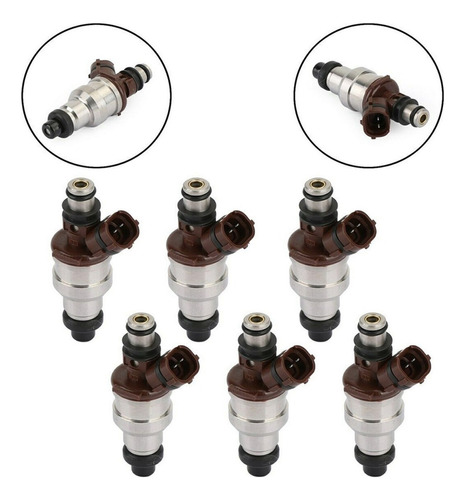 8pcs Inyector De Combustible Para 89-95 Toyota 4runner Picku Foto 3