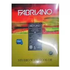 Fabriano Block Watercolor Studio 300g 25x35cm 20 Hojas Color Blanco