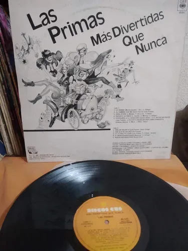 Las Primas - Más Divertidas Que Nunca - vinilo 1987