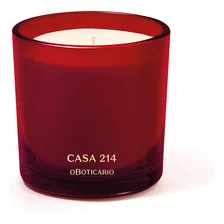 Boticário Casa 214 Gardênia Imperial Vela Perfumada 170g