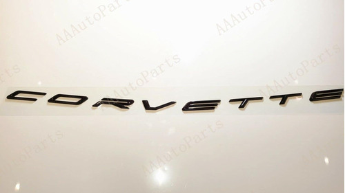 1 Emblema De Letras De Corbeta Trasera 3d, Para Corvette 202 Foto 4
