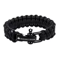 The Friendly Swede Paracord Pulsera De Supervivencia Con Ace