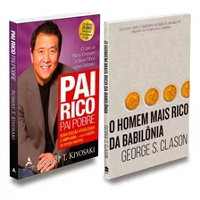 Kit Pai Rico + Homem Mais Rico Da Babilônia: Não Aplica, De : Robert T Kiyosaki / : George S Clason. Editorial Alta Books - Harper Collins, Tapa Mole En Português, 2022