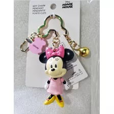 Llavero Minnie Mouse Articulado Disney De Colección 6cm.!