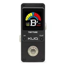 Kliq Tinytune Pedal De Afinador Para Guitarra Y Bajo, Mini,.