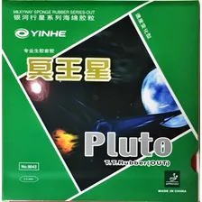 Borracha Pino Médio Yinhe Pluto Tênis De Mesa + Sidetape