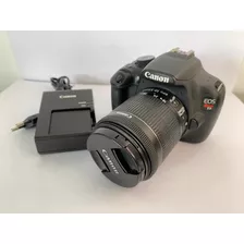 Câmera Cânon Eos Rebel T5 + Lente Do Kit 18-55mm Seminova