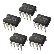 Pack 5pcs Ic Amp Op Amplificador Operacional Lm358 [ Max ]