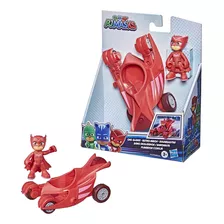 Pj Masks. Owlette Y Su Vehiculo. Hasbro Original. Mpuy