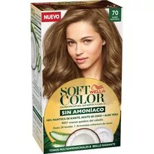 Kit Tintura Wella Professionals Soft Color Tinte De Cabello Tono 70 Rubio Natural Para Cabello