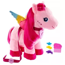 Barbie Peluche Interactivo Pegaso Touch Of Magic