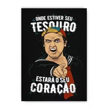 Placa Decorativa Kiko Tesouro - Frases - Turma Do Chaves