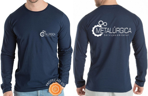 Camiseta Metalúrgica Trabalho Uniforme Profissional