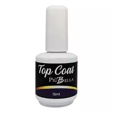 Piubella Top Coat Piubela 15ml Novidades Para Unhas Em Gel