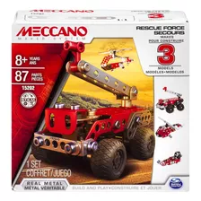 Meccano -erector Multimodels, Rescue Squad 3 Modelos