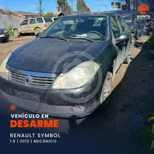 En Desarme Renault Symbol 1.6 2012 Mecanico