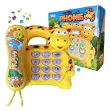 Telefone Musica Infantil Brinquedo Educativo Animais Fazenda